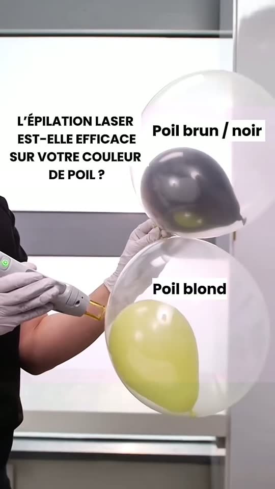 Vidéo My Laser : Quel poil réagit le mieux au laser ? Brun, noir, blond, roux…